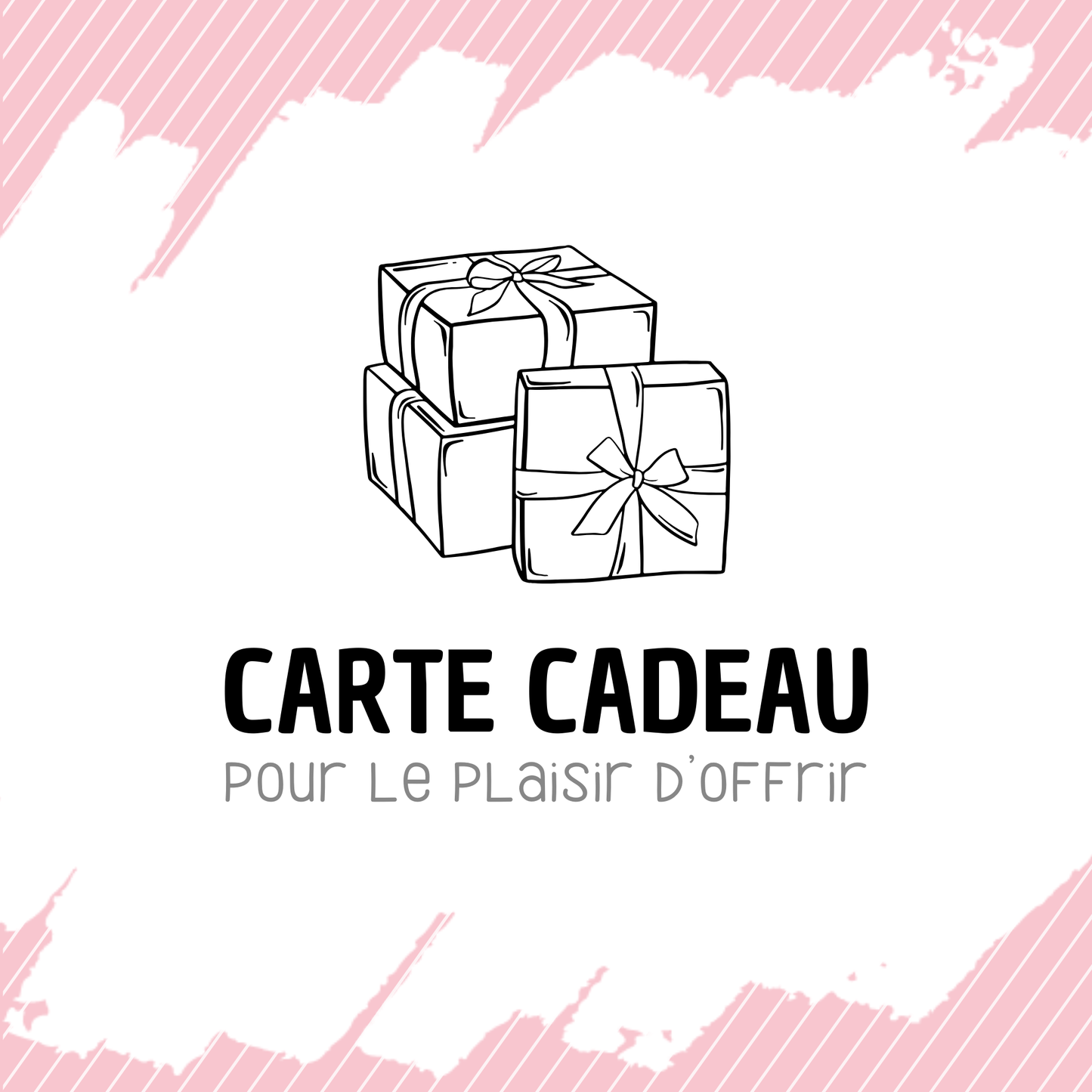 Carte cadeau Dans mes pochettes