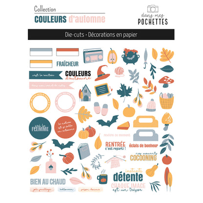 Die-cuts - Couleurs d'automne