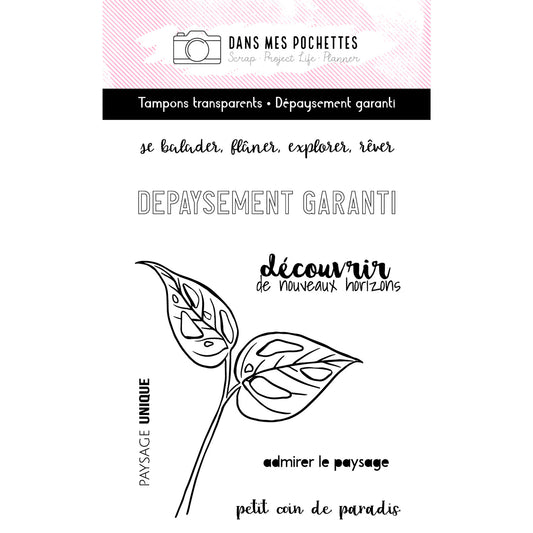 Tampons transparents - Dépaysement garanti