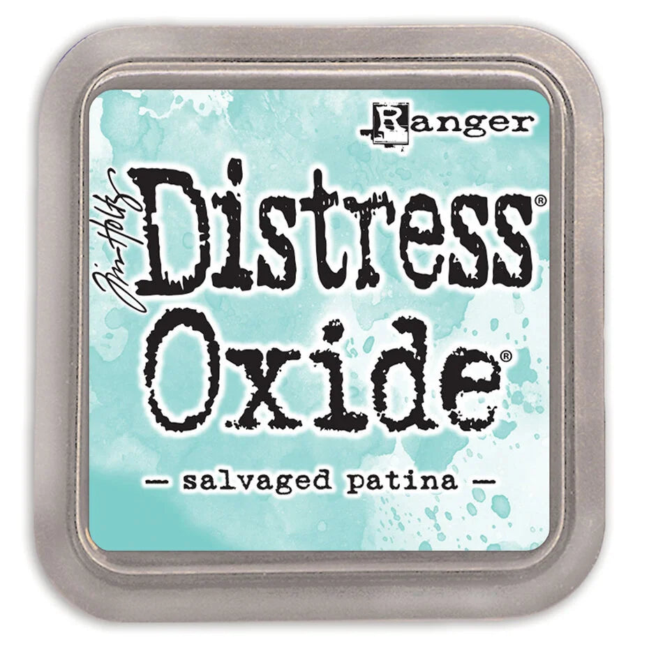 Encre Distress Oxide - Salvaged Patina