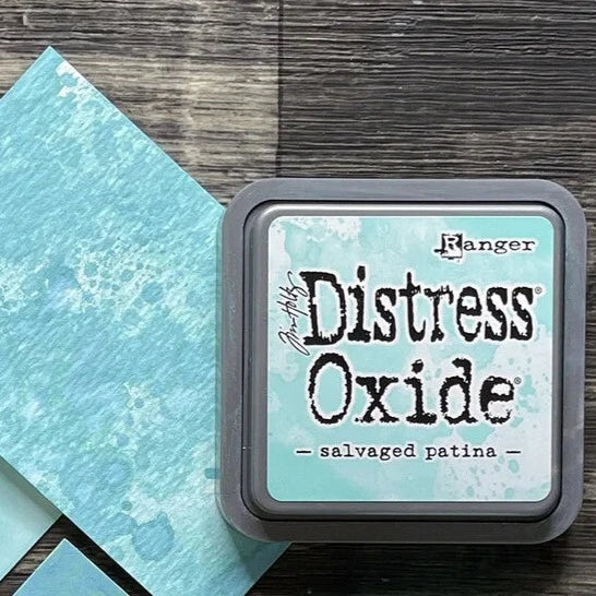 Encre Distress Oxide - Salvaged Patina