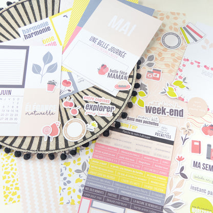 Kit Scrapbooking - Libre comme l'air