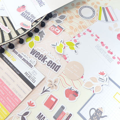 Kit Scrapbooking - Libre comme l'air